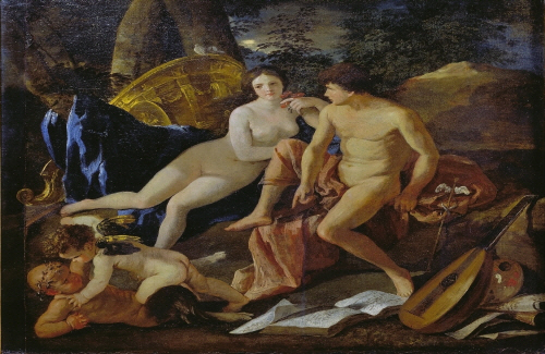 Bj그림벽지 유명명화 MK56-031 푸생_Nicolas Poussin 벽화 꾸미기 뮤럴벽지