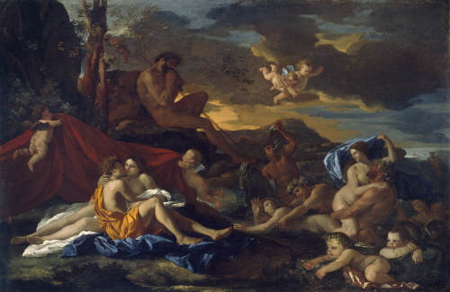 Bj그림벽지 유명명화 MK56-032 푸생_Nicolas Poussin 벽화 꾸미기 뮤럴벽지