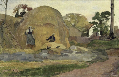 Bj그림벽지 유명명화 KM66-147 고갱 벽화 꾸미기 뮤럴벽지