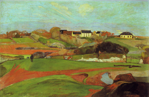 Bj그림벽지 유명명화 MK66-054 고갱 벽화 꾸미기 뮤럴벽지