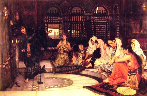 Bj그림벽지 유명명화 MK78-112 워터하우스 벽화 꾸미기 뮤럴벽지