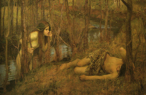 Bj그림벽지 유명명화 MK78-197 워터하우스 벽화 꾸미기 뮤럴벽지