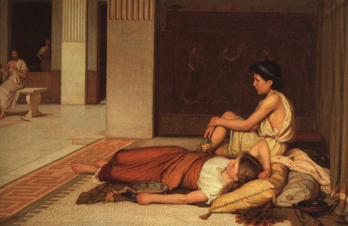 Bj그림벽지 유명명화 MK78-199 워터하우스 벽화 꾸미기 뮤럴벽지