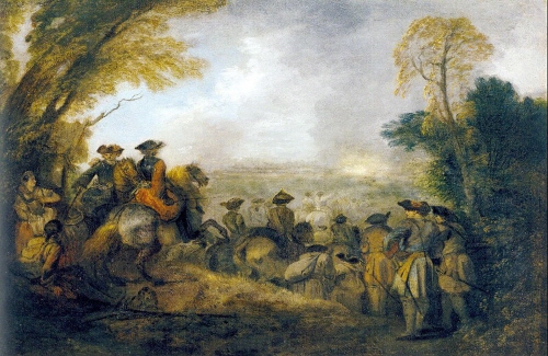 Bj그림벽지 유명명화 MK83-134 와토 벽화 꾸미기 뮤럴벽지