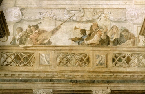 Bj그림벽지 유명명화 MK84-123 티에폴로 벽화 꾸미기 뮤럴벽지