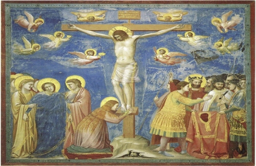 Bj그림벽지 유명명화 MK86-001 지오토 벽화 꾸미기 뮤럴벽지