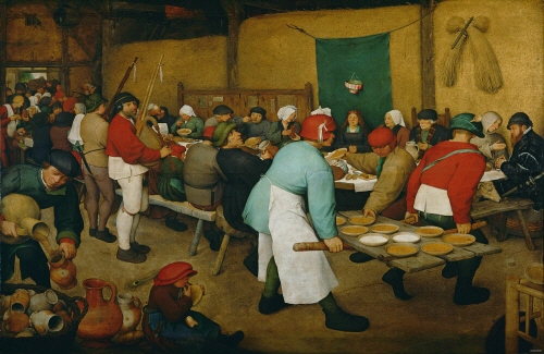 Bj그림벽지 유명명화 MK95-103 브뢰헬 벽화 꾸미기 뮤럴벽지